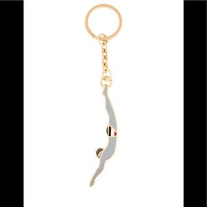 Thom Browne Sock Keychain